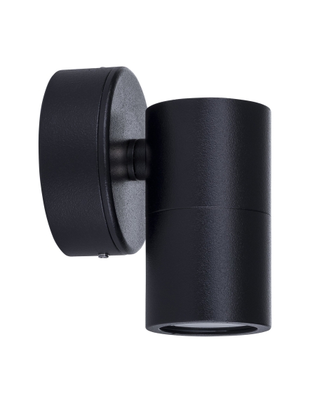 HV1127MR11NW - Mini Tivah Black Fixed Down Wall Pillar Lights