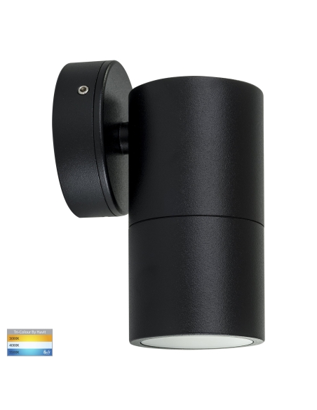 HV1127MR16T - Single Fixed Wall Pillar Light Black