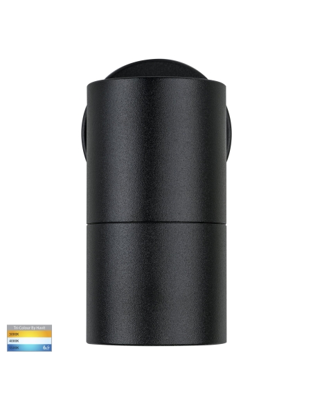 HV1127MR16T - Single Fixed Wall Pillar Light BlackHV1127MR16T
