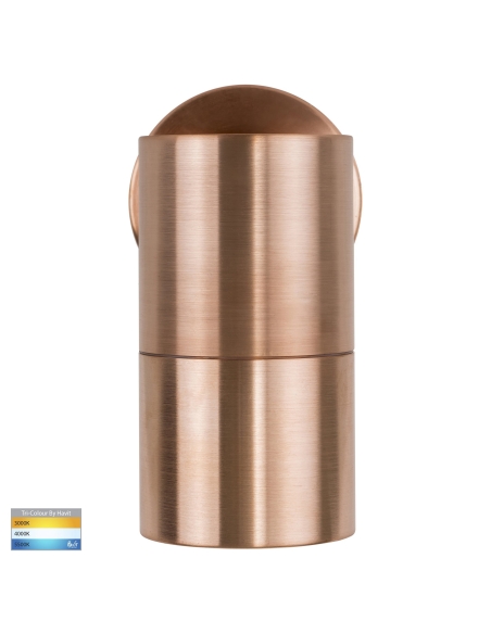 HV1117GU10T - Single Fixed Wall Pillar Light HV1117GU10T