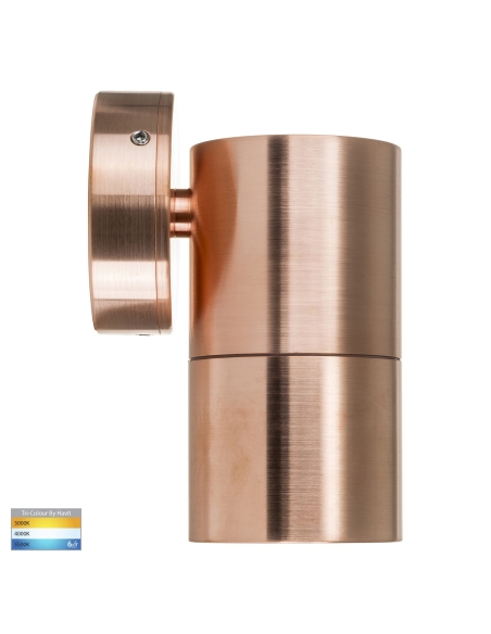 HV1117GU10T - Single Fixed Wall Pillar Light HV1117GU10T