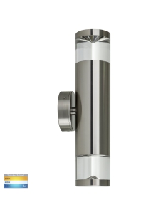 HV1089T-TTM-240V - Up & Down Wall Pillar Light Titanium HV1089T-TTM-240V