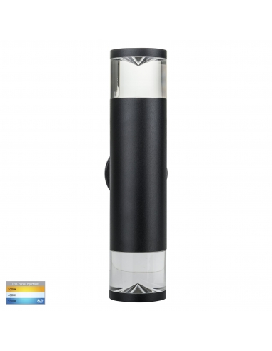 HV1089T-BLK-240V - HIGHLITE Up & Down Wall Pillar HV1089T-BLK-240V