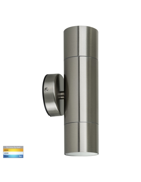 HV1072T - Up & Down Wall Pillar Light Stainless Steel