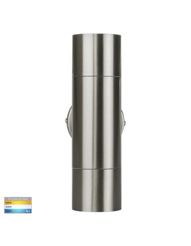 HV1072T - Up & Down Wall Pillar Light Stainless HV1072T