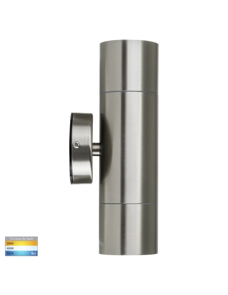 HV1072T - Up & Down Wall Pillar Light Stainless HV1072T