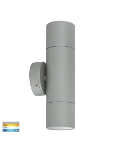 Up & Down Wall Pillar Light SilverHV1047MR16T