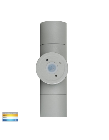 HV1045T - Up & Down Wall Pillar Light SilverHV1045T