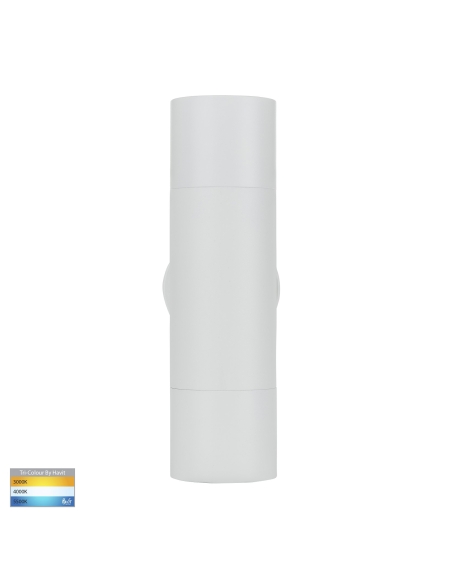 HV1035T - Up & Down Wall Pillar Light WhiteHV1035T