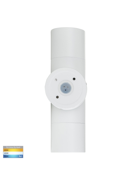 HV1035T - Up & Down Wall Pillar Light WhiteHV1035T
