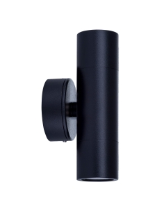 Up & Down Wall Pillar Light BlackHV1027MR11NW