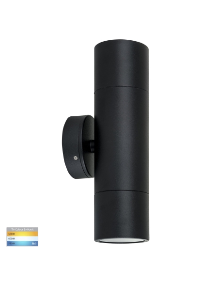 HV1027MR16T - Up & Down Wall Pillar Light Black