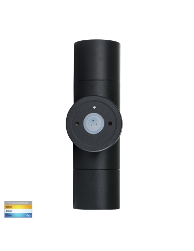 HV1027MR16T - Up & Down Wall Pillar Light BlackHV1027MR16T
