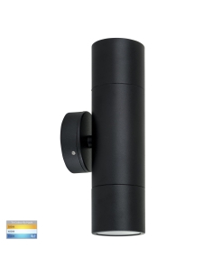 Up & Down Wall Pillar Light BlackHV1027GU10T