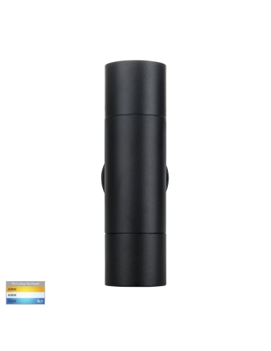 HV1025T - Up & Down Wall Pillar Light BlackHV1025T