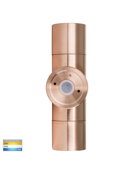 HV1017GU10T - Up & Down Wall Pillar Light Solid HV1017GU10T