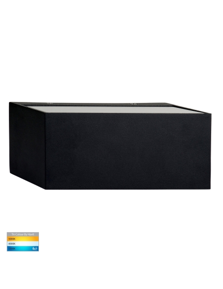 HV3637T-BLK - HV3637T-Black - Nikki Black Up & Down LED Wall Light