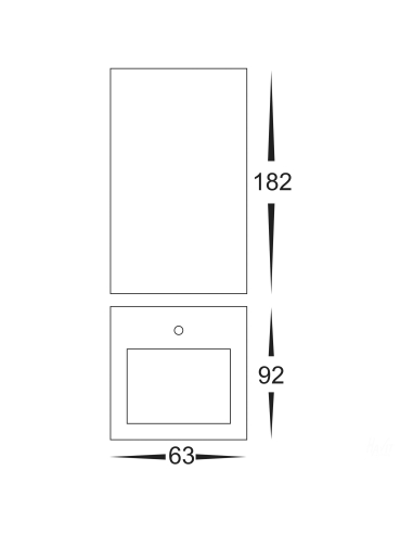 HV3633T-SS316 - Veldi 316 Stainless Steel Square HV3633T-SS316