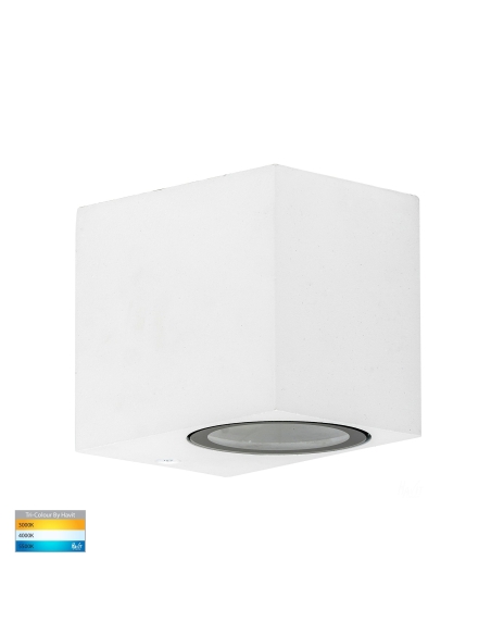 HV3631T-WHT - HV3631T-White - Accord White TRI Colour Fixed Down LED Wall Light
