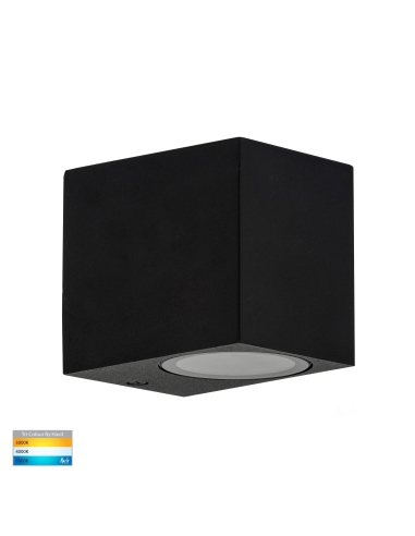 HV3631T-BLK - HV3631T-Black - Accord Black TRI Colour Fixed Down LED Wall Light