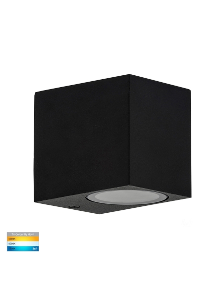 HV3631T-BLK - HV3631T-Black - Accord Black TRI Colour Fixed Down LED Wall Light