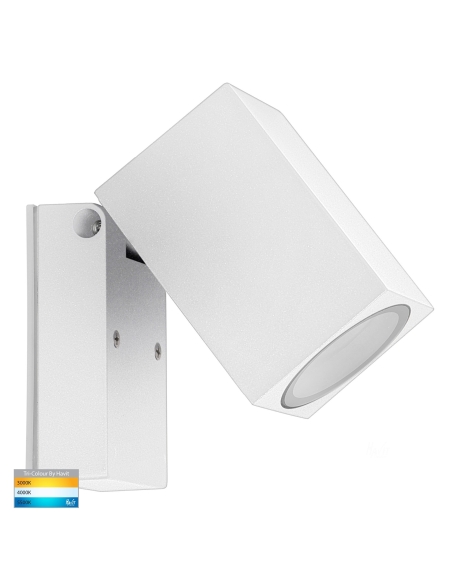 HV3630T-WHT - HV3630T-White - Accord White TRI Colour Single Adjustable Spot Light