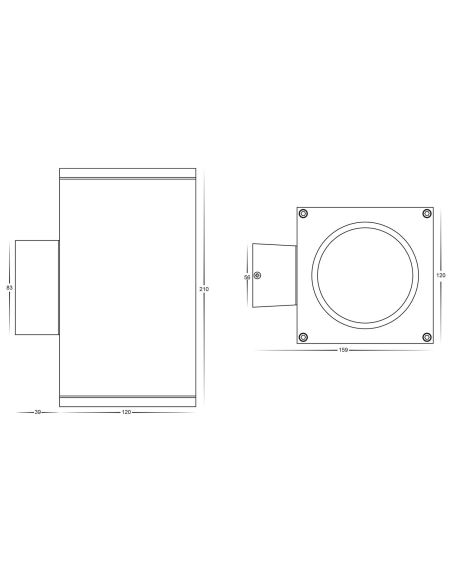 HV3629T-BLK-SQ - HV3629T-Black-Square - Porter HV3629T-BLK-SQ
