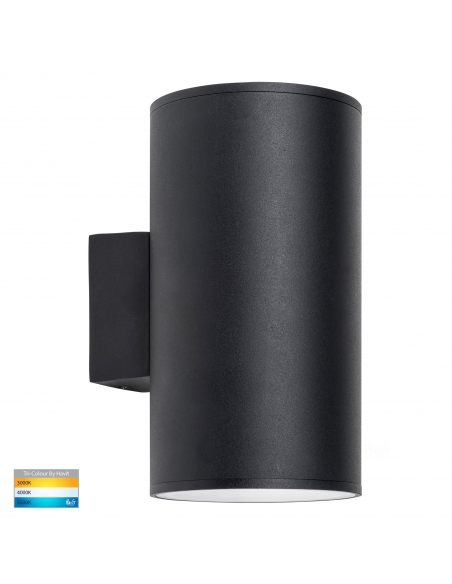 HV3629T-BLK - HV3629T-Black - Porter Large Black Up & Down LED Wall Light