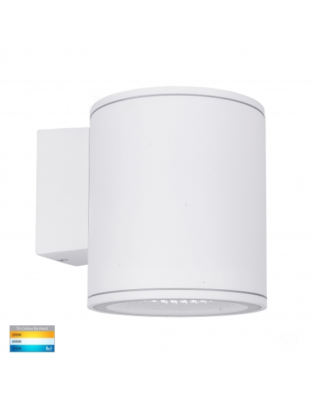HV3628T-WHT - HV3628T-White - Porter 15W LED White Large Fixed Down Wall Light