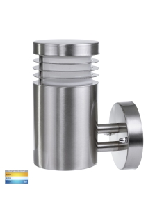 Mini 9W 240V Round LED Wall Light with Grills 316 Stainless HV3621T-SS316