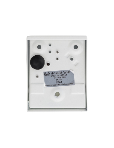 HV3608W-WHT - Taper White Wedge Step LightHV3608W-WHT