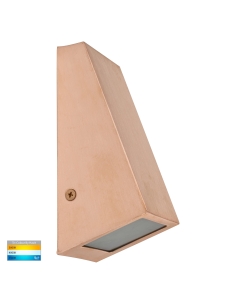 Taper 5W 12V DC LED Wall Wedge Light Copper / Tri-Colour - HV3605T-CP