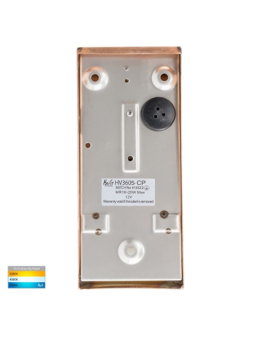 HV3605T-CP - Taper Copper TRI Colour LED Wedge HV3605T-CP