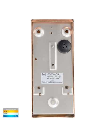 HV3602T-CP - HV3605T-CP -Taper Copper TRI Colour HV3602T-CP