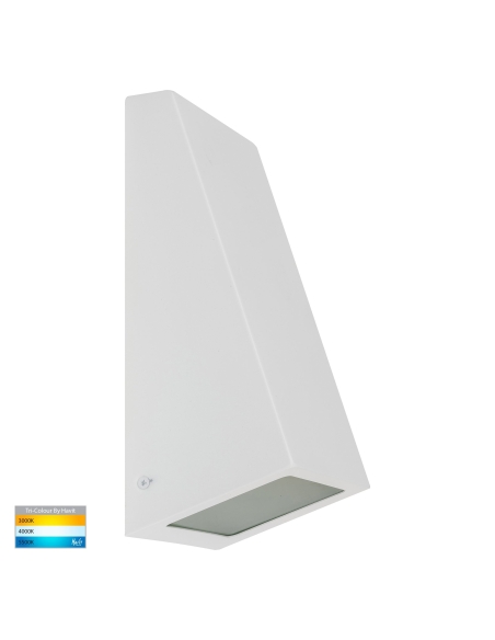 HV3601T-WHT - HV3601T-White - Taper White TRI Colour LED Wedge Wall Light