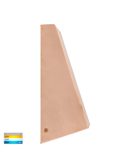 HV3601T-CP - Taper Copper TRI Colour LED Wedge HV3601T-CP
