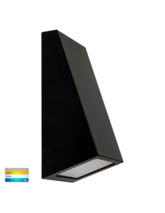 Taper 9W 240V E27 LED Wall Wedge Light Matt Black / HV3601T-BLK