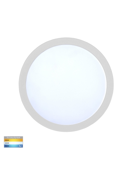 HV36051T-WHT - HV36051T-White- Liptor White 10W Ceiling Mounted LED Oyster