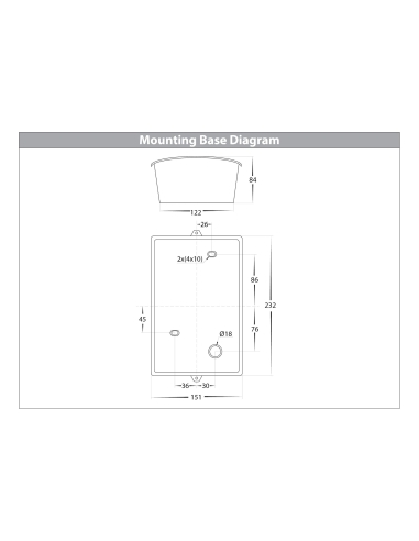 HV36042T - Mask 316 Stainless Steel LED Wall LightHV36042T