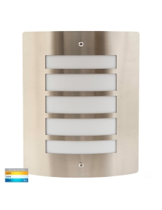 Mask 10W 240V LED Wall Light 316 Stainless Steel / HV36042T