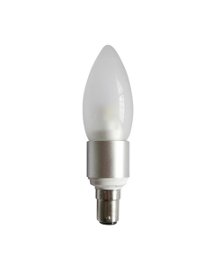 CAN16 - Candle LED Globes Clear / Frosted Diffuser (4W)CAN16