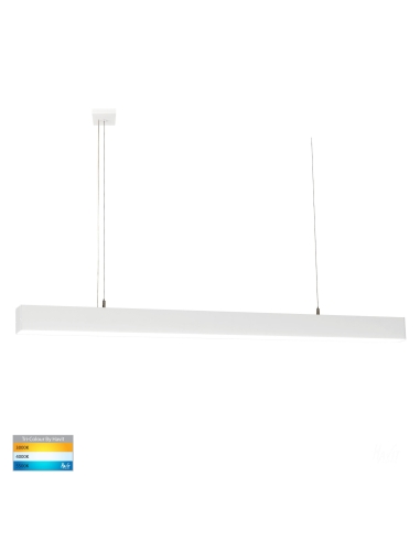 HV6001T-WHT - HV6001T-White - HV6001T-White - HV6001T-White - HV6001T-White - Proline 40 watt LED Dimmable Pendant Height 70m