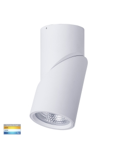 Nella 24 watt LED Surface Mounted Rotatable Round Downlight HV5825T-WHT