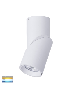 Nella 12 watt LED Surface Mounted Rotatable Round Downlight HV5823T-WHT