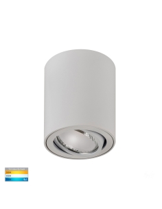 Nella 7 watt LED Surface Mounted Adjustable Round Downlight HV5812T-WHT