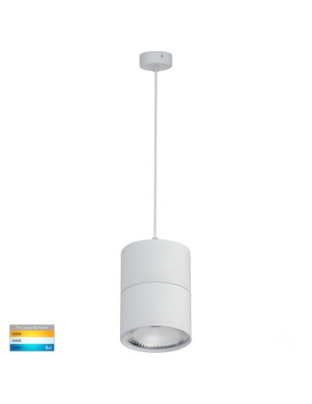 HV5803T-WHT-P - HV5803T-White-P - Nella White 12W LED Pendant