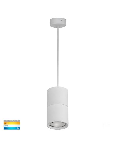 HV5802T-WHT-P - HV5802T-White-P - Nella White 7W LED Pendant