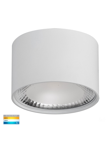 HV5803T-WHT - HV5803T-White - Nella White 12W Surface Mounted LED Downlight 240V