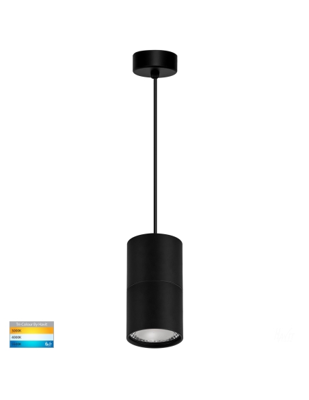 HV5802T-BLK-P - HV5802T-Black-P - Nella Black 7W LED Pendant