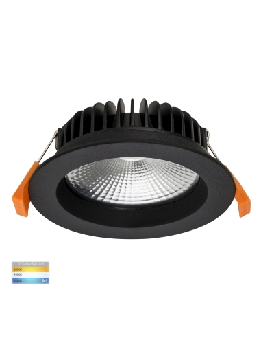 HV5530T-BLK - HV5530T-Black - Ora Black 5 Colour Fixed LED Downlight